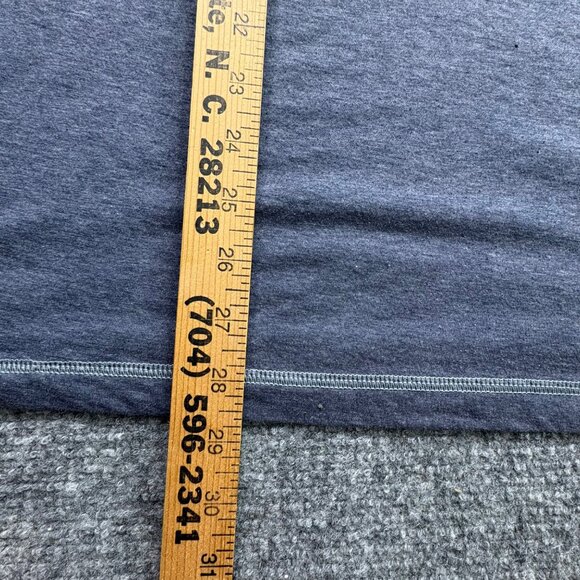 Orvis Trout Bum Blue Pullover Mens Large Blue 1/4 Zip Baselayer Shirt Athleisure - Picture 11 of 14